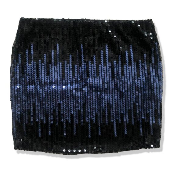 UK2LA Sequin Mini Skirt - Picture 3 of 5